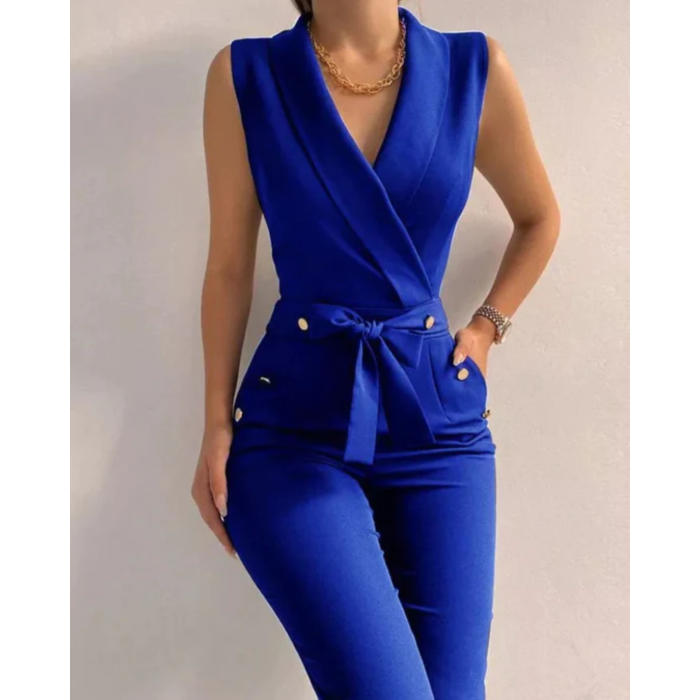 MonLu™ – Combinaison Femme Chic Sans Manches Élégante et Confortable-4