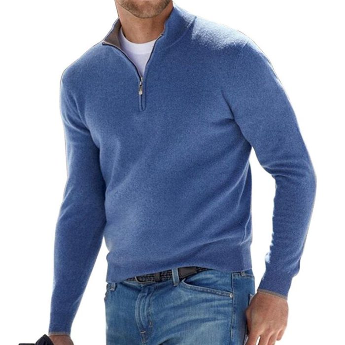 Projet Paris™ – Pull Col Roulé Homme en Laine Confortable et Élégant-1
