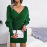 Arra™ – Robe Femme en Tricot Élégante à Manches Longues Confortable-2
