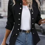 ÉlégancePro™ – Veste Femme Ajustée Chic et Confortable pour le Bureau-1