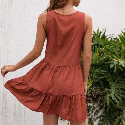 Solace™ – Robe Femme Mini Élégante en Dentelle Légère et Confortable-2