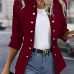 ÉlégancePro™ – Veste Femme Ajustée Chic et Confortable pour le Bureau-2