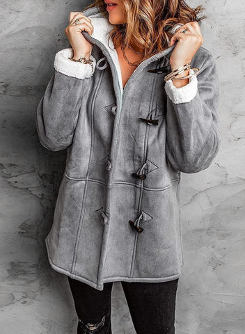 FrostMia™ – Manteau Hiver Long à Capuche