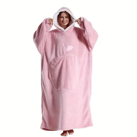 CuddleWrap™ – Sweat Plaid en Polaire Ultra-Doux