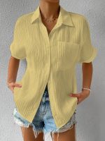 Variant image for ÉléganceUnique™ – Chemisier Femme Ample en Tissu Léger et Confortable-13