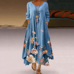 FleurElegance™ – Robe Femme Longue Élégante Pour Toutes Occasions-4