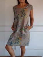 Britt™ – Robe Longue Femme en Coton et Lin Élégante et Confortable-3