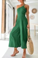 Eleganza™ – Combinaison Femme Chic Asymétrique Élégante et Confortable-6