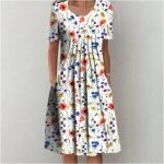 Variant image for Emma™ – Robe Longue Femme Élégante en Coton Confortable et Polyvalente-1