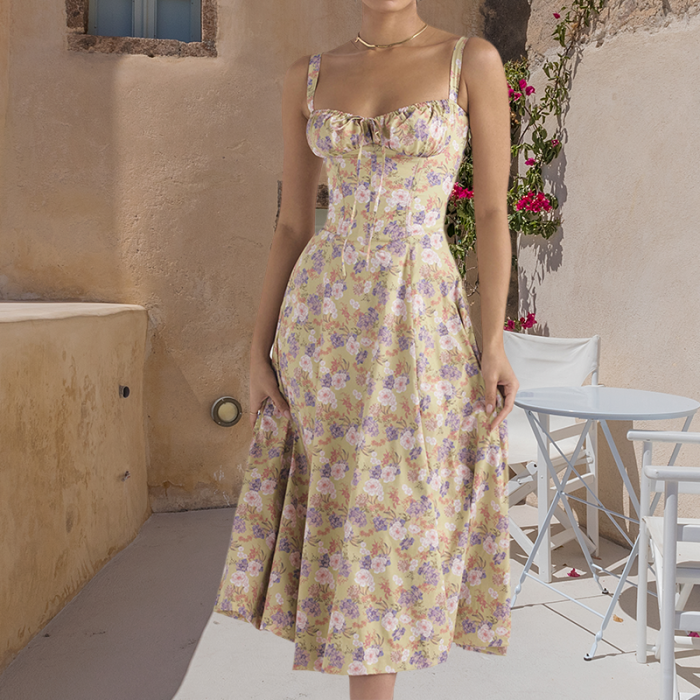 Variant image for Zoë™ – Robe d'Été Femme Chic avec Détails en Dentelle et Fente Latérale-31