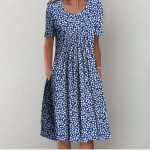 Emma™ – Robe Longue Femme Élégante en Coton Confortable et Polyvalente-2
