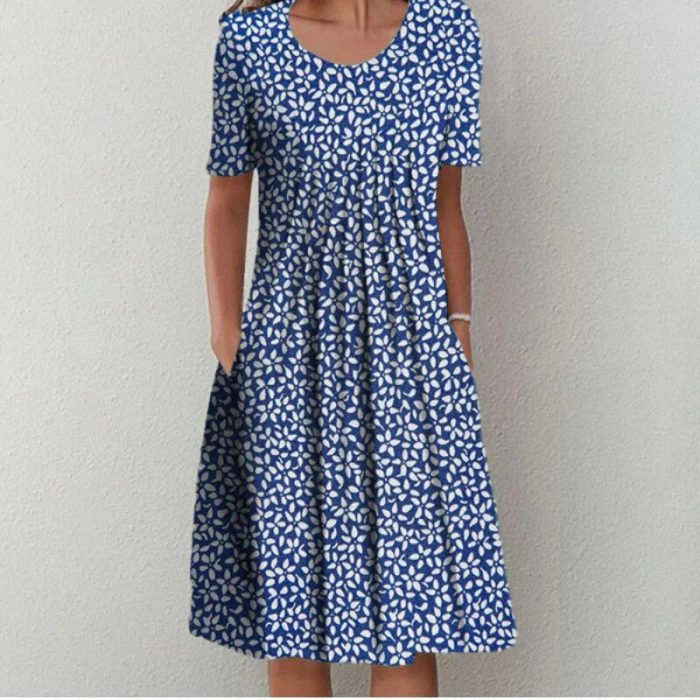 Variant image for Emma™ – Robe Longue Femme Élégante en Coton Confortable et Polyvalente-25