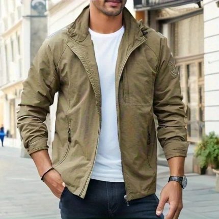 Aloïs™ – Veste d'Été Homme Imperméable & Respirante pour Activités Extérieures-1