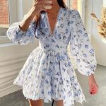 Amandine™ – Robe Femme Courte à Fleurs Élégante et Confortable pour l'Été-5