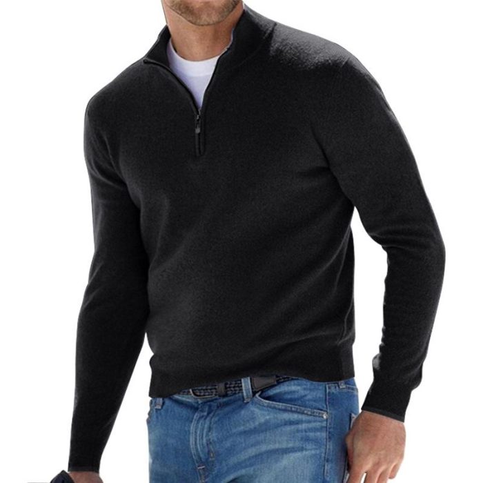 Variant image for Projet Paris™ – Pull Col Roulé Homme en Laine Confortable et Élégant-17