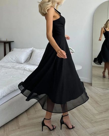 EmmaChic™ – Robe Élégante Femme en Mousseline de Soie Légère et Chic-5