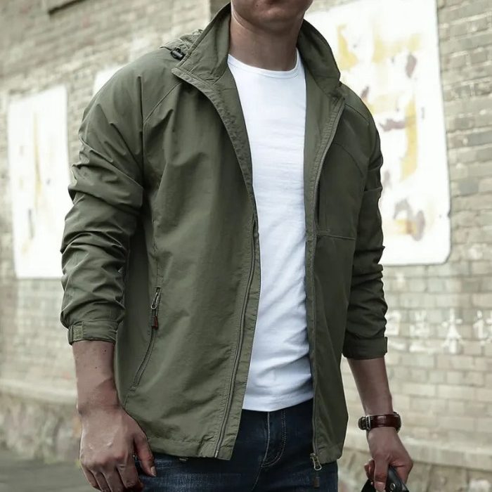 Aloïs™ – Veste d'Été Homme Imperméable & Respirante pour Activités Extérieures-4