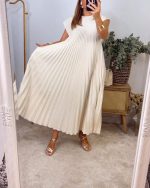 Elise™ – Robe Longue Femme Élégante et Confortable en Tissu Respirant-6