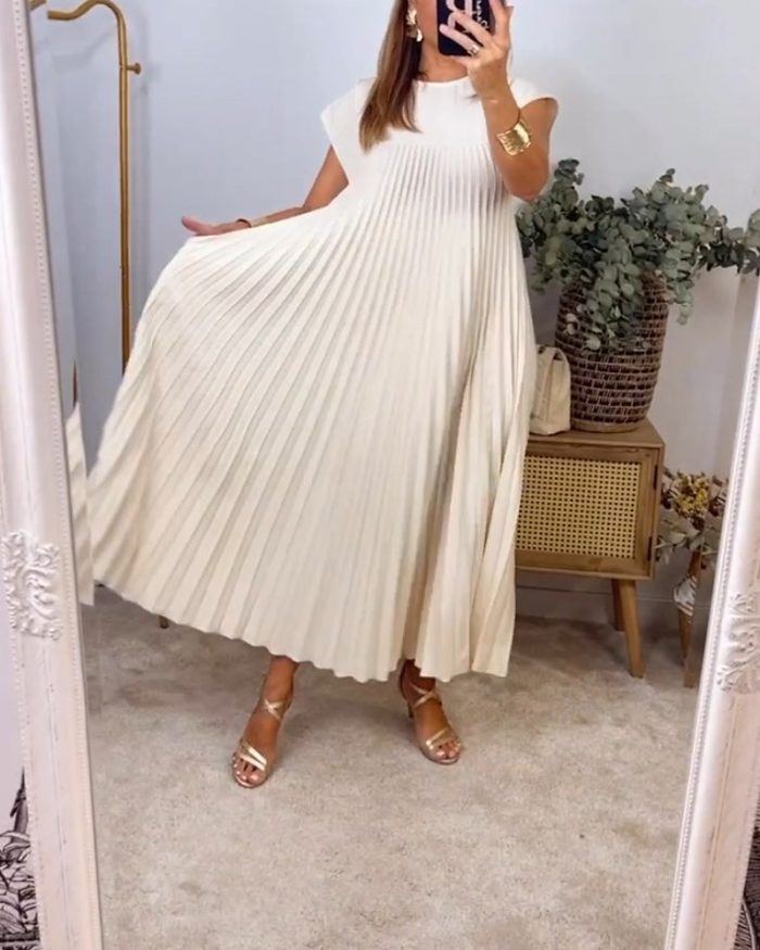 Elise™ – Robe Longue Femme Élégante et Confortable en Tissu Respirant-6