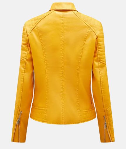 Isabelle™ – Veste en Cuir Femme Élégante avec Coupe Ajustée Chic-2