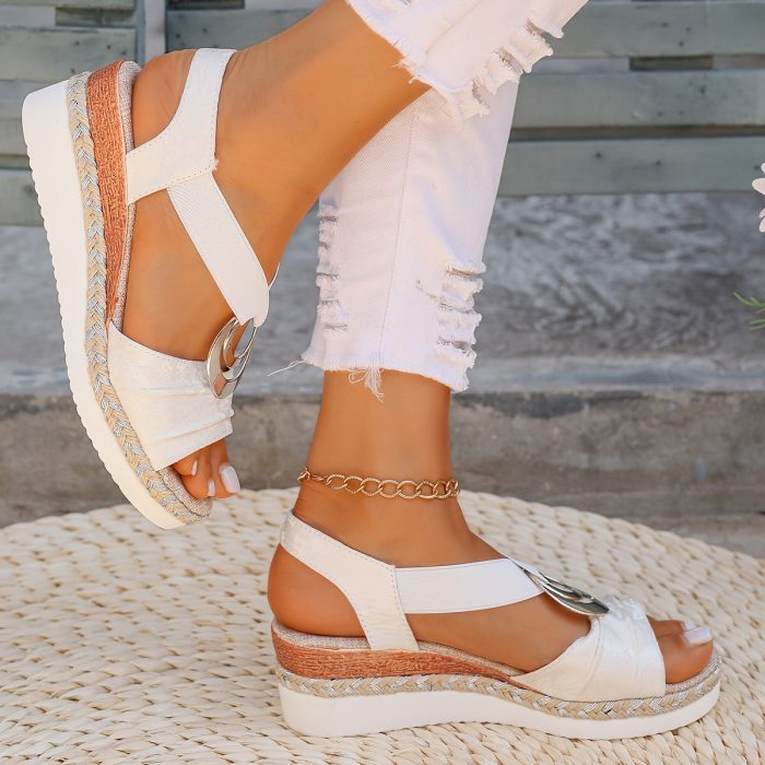 AeriaRise™ – Sandales Femme Confort Compensées