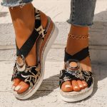 AeriaRise™ – Sandales Femme Confort Compensées