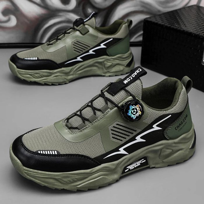 AeroFlex™ – Chaussures Sportives Hommes Respirantes & Confortables