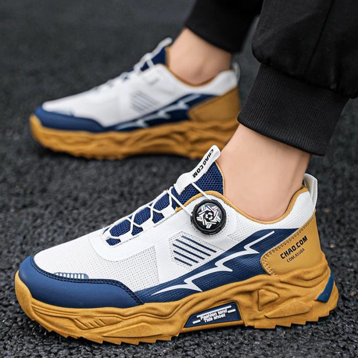 AeroFlex™ – Chaussures Sportives Hommes Respirantes & Confortables
