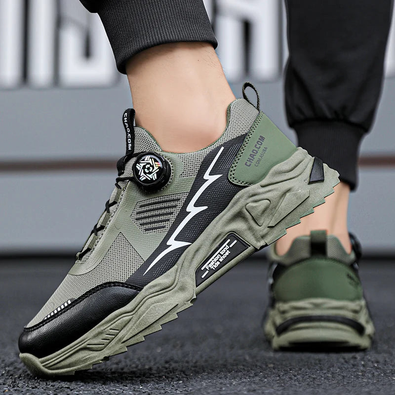 AeroFlex™ – Chaussures Sportives Hommes Respirantes & Confortables