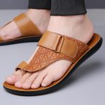 AirFlex™ – Sandales Homme Cuir Respirantes & Ultra-Confortables