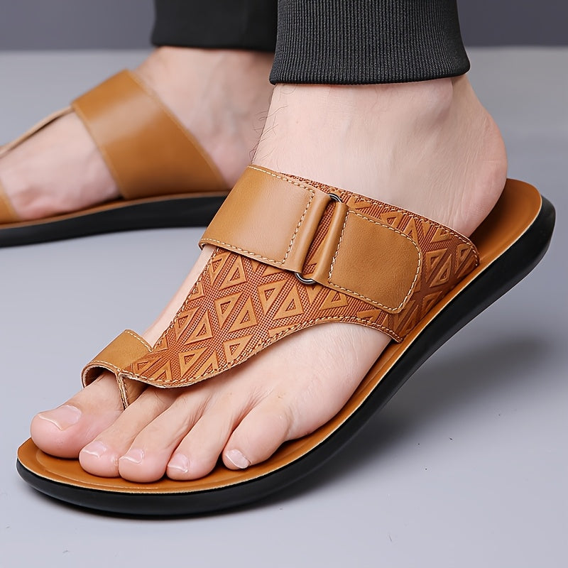 AirFlex™ – Sandales Homme Cuir Respirantes & Ultra-Confortables