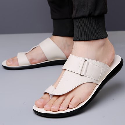 AirFlex™ – Sandales Homme Cuir Respirantes & Ultra-Confortables