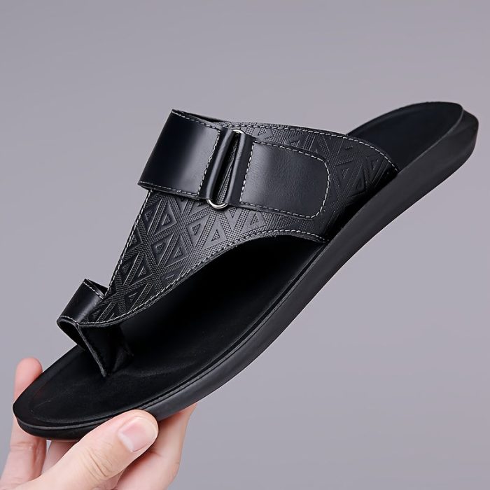 AirFlex™ – Sandales Homme Cuir Respirantes & Ultra-Confortables
