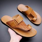 AirFlex™ – Sandales Homme Cuir Respirantes & Ultra-Confortables