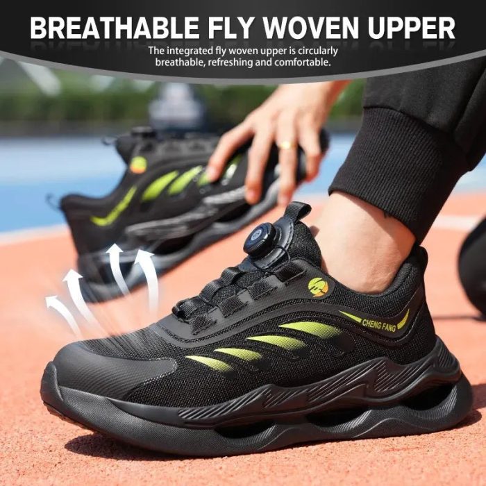 AirGuard™ - Chaussures de Sécurité en Acier Respirantes