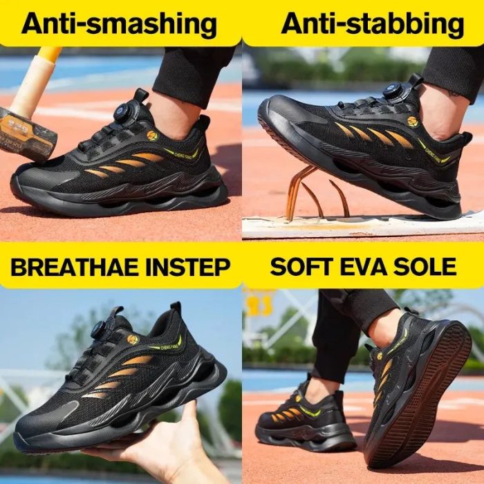 AirGuard™ - Chaussures de Sécurité en Acier Respirantes