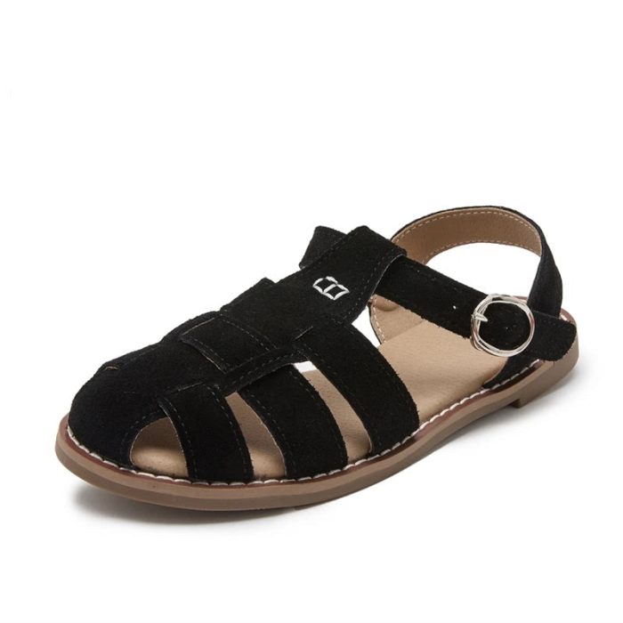 Aiyuqi™ – Sandales Femme Rétro Confortables et Élégantes en Cuir Synthétique