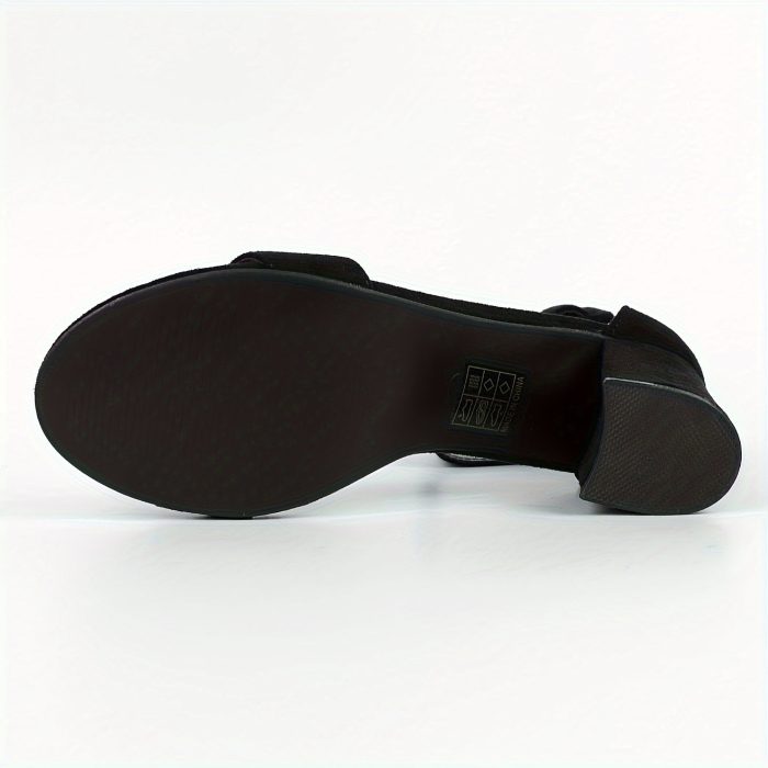 Almiora™ – Sandale Femme Chic et Confortable à Talon Haut Ouvert Été