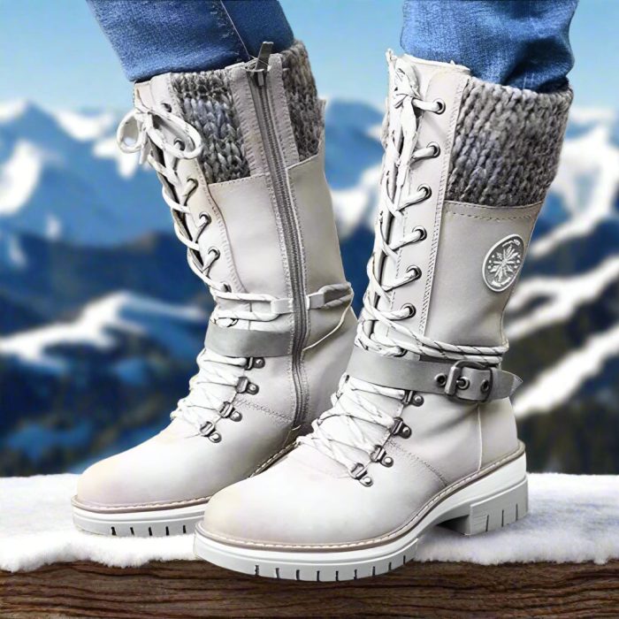 AlpinaChic™ – Bottes Chaudes et Imperméables