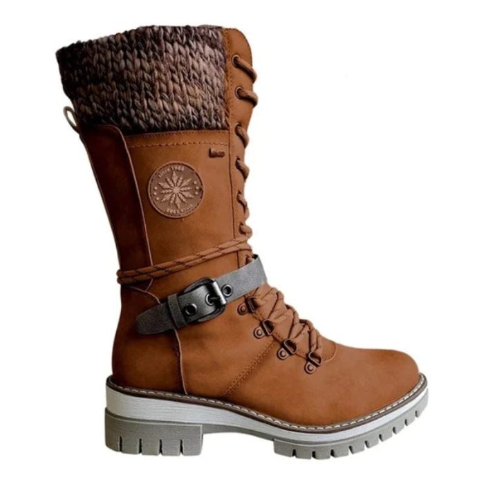 AlpinaChic™ – Bottes Chaudes et Imperméables