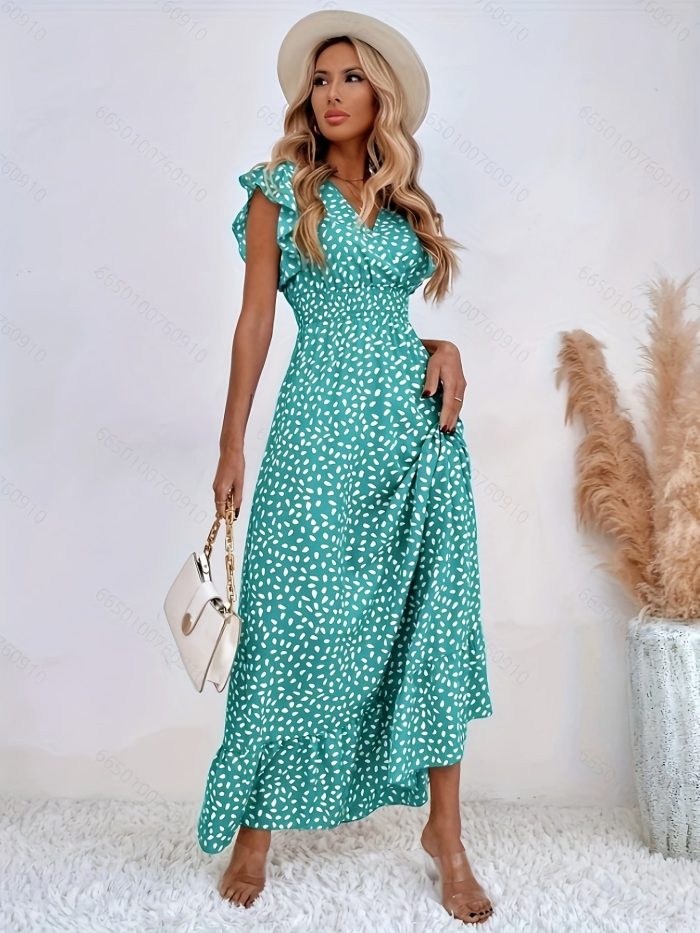 Altheava™ – Robe Longue Bohème Chic à Fleurs Fluide et Légère Été