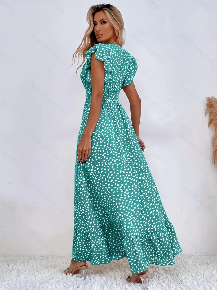 Altheava™ – Robe Longue Bohème Chic à Fleurs Fluide et Légère Été