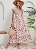 Altheava™ – Robe Longue Bohème Chic à Fleurs Fluide et Légère Été