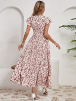 Altheava™ – Robe Longue Bohème Chic à Fleurs Fluide et Légère Été