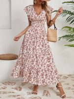 Altheava™ – Robe Longue Bohème Chic à Fleurs Fluide et Légère Été