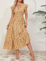 Altheava™ – Robe Longue Bohème Chic à Fleurs Fluide et Légère Été