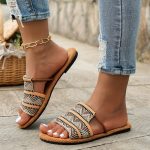 Alveza™ – Sandales Femme Chic et Confortable à Brides Plates Respirantes Été
