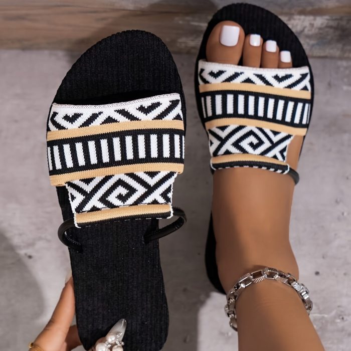 Alveza™ – Sandales Femme Chic et Confortable à Brides Plates Respirantes Été