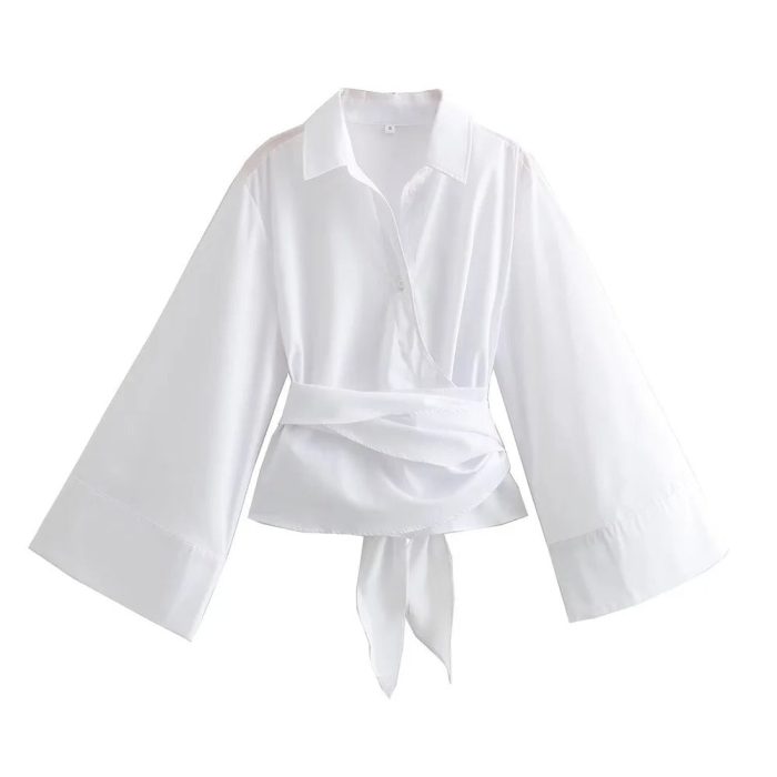 Anastasia™ – Chemise Femme Chic à Col Polo Élégante et Polyvalente