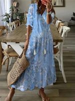 Anna™ – Robe Longue Femme Bohème Élégante pour Été